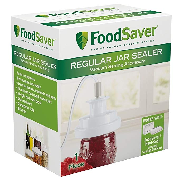 FoodSaver T03-0006-02P Regular-Mouth Jar Sealer