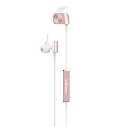 Bellabeat Whisper - Wireless Meditation Earphones Metallic Pink, White, Unisex