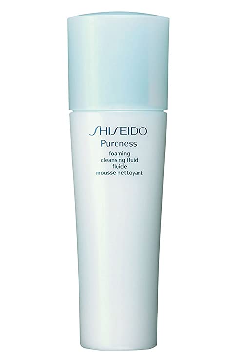 Shiseido Pureness Foaming Cleansing Fluid Foam Cleanser for Unisex, 5 Ounce