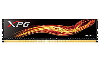 ADATA XPG Flame DDR4 4GB 2666MHz CL16 PC4-21300 U-DIMM Single Pack PC Memory (AX4U2666W4G16-SBF)