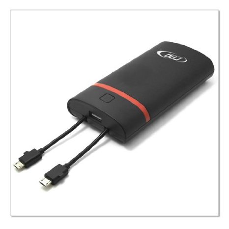 RND Portable Speed Charger with foldable AC charger and micro USB cables 5200 mAh