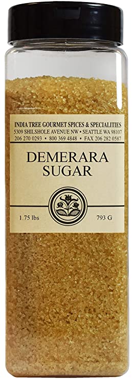 India Tree Demerara Sugar, Pantry Pak, 1.75 Lb