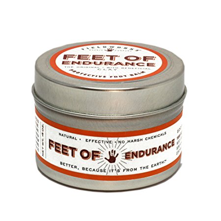 Therapeutic Healing Balm with Organic Essential Oils for Neuropathy and Arthritis Pain Relief. Anti-Fungal for Athletes Feet. Heals Dry-Cracked Skin by Feet of Endurance