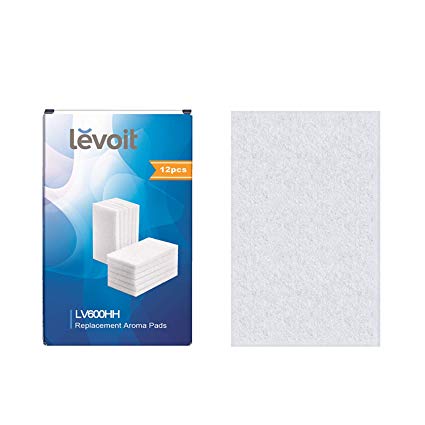 LEVOIT Aroma Pads (12 Pack) Perfectly Suit for LV600HH Warm and Cool Mist Ultrasonic Humidifier, Also Available to LV450CH, LV455CH, LV550HH Humidifier