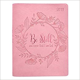 2019 Large Classic Luxleather Planner: Be Still