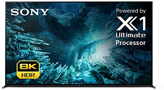 Sony Z8H 75 Inch TV: 8K Ultra HD Smart LED TV with HDR and Alexa Compatibility - 2020 Model