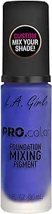 L.A. Girl Pro.matte mixing pigment- blue, 1 fl. oz.