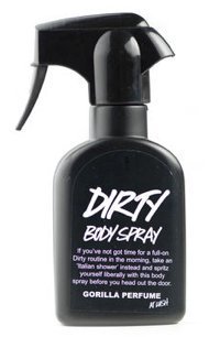 Lush Cosmetics Dirty Body Spray, 6.0 Ounces