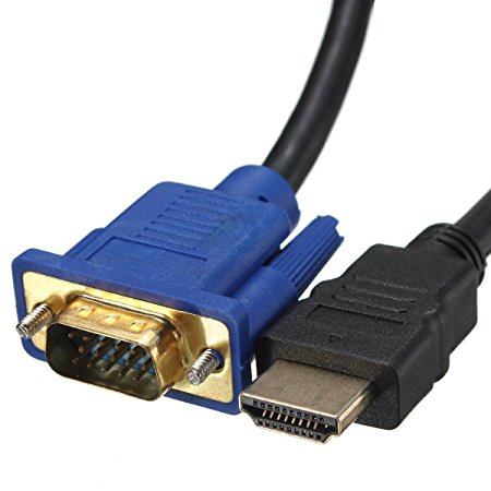 M.Way High Speed HDMI to DVI Adapter Cable 1.8M 6FT 1080P HD HDMI Male To Female Video Converter Adapter VGA Cable PC TV