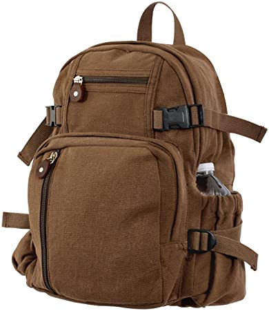 Rothco Vintage Canvas Compact Backpack