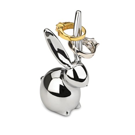 Umbra Zoola Bunny Ring Holder, Chrome