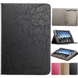 Kevenz Ipad Case Covers for Apple Ipad Mini Magnetic Cover Case - Black - K108