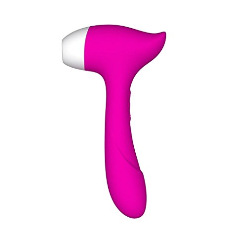 Vibrator&Sucking Sex Toy 8 Vibrating & 3 Stimulating Suction Modes For Stimulate Vagina G-Spot nipple and Clitoris Medical-grade Silicone&Ergonomics Wireless Waterproof&Rechargeable (pink)