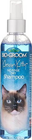 Bio-groom Waterless Klean Kitty Shampoo, 8-Ounce