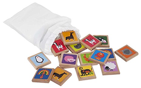 Hape - Early Explorer - Animals Wooden Memory Game