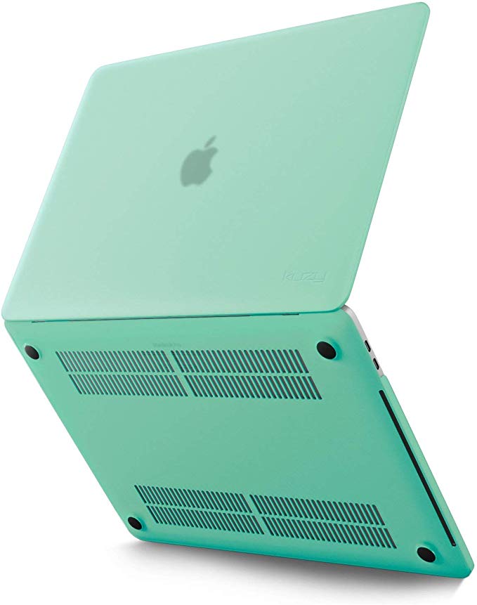 Kuzy - MacBook Pro 16 inch Case 2019 Release A2141 Plastic Hard Shell for New 16 inch MacBook Pro Case with Touch Bar Soft Touch - Mint