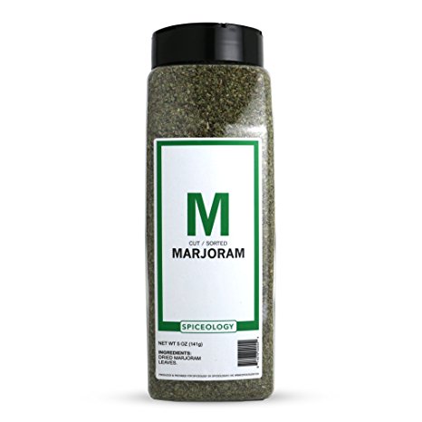 Spiceology Premium Spices - Marjoram Leaves, 5 oz