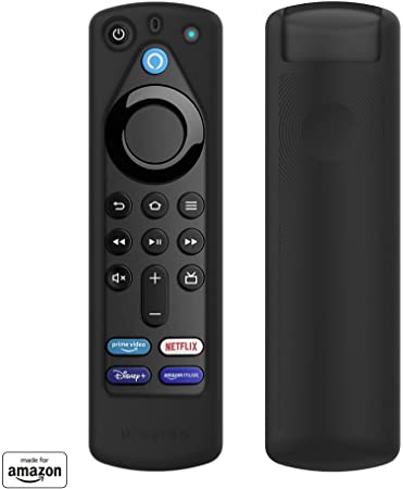 All-new, Made for Amazon Remote Cover Case | for Alexa Voice Remote (3rd generation), Black