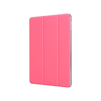 iPad Mini 4 Case Patchworks PURE COVER Pink - Transparent Clear Smart Folio Stand Slim Fit Case