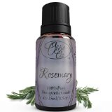Essential Rosemary Oil By Ovvio - 100 Pure Therapeutic Grade For Beginners Holisitic Healing and Calming Effect Decreases Tension and Fatigue Comparable to doTERRA Young Living Essential Oils Healing Solutions Sun Organic Edens Garden Now With 50 More Oil and 100 Authentic - Origin Spain - Large 15 ml