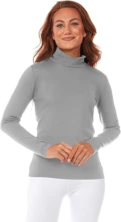 Thermajane Long Sleeve Thermal Shirts for Women Cold Weather, Womens Thermal Underwear Tops, Base Layer Women Thermal