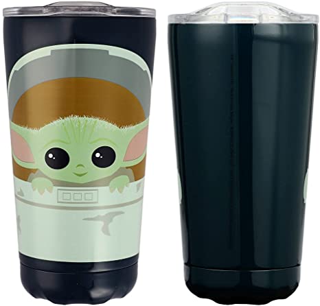 Star Wars Grogu The Child Blue 20 oz. Vaccum Insulated Stainless Steel Tumbler