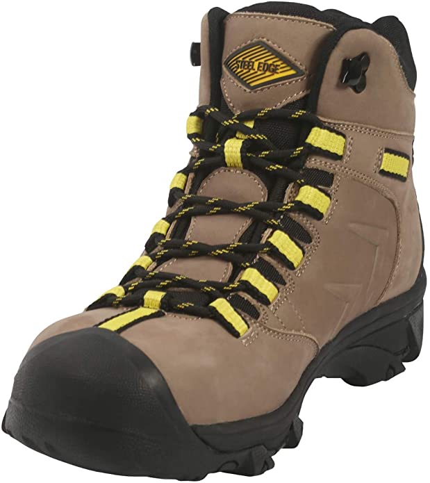 Steel Edge Mens Steel Toe Safety Shoes