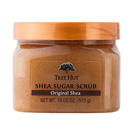 Tree Hut Shea Sugar Scrub, Original Shea, 18 Ounce (Pack of 3)