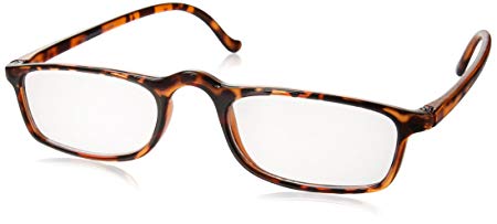 Dr. Dean Edell Basic Rectangle Glasses, Tortoise ( 1.25)