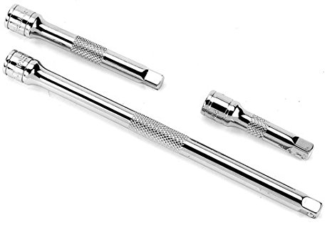 Powerbuilt 640842 1/4-Inch Drive Extension Bar Set, 3-Piece