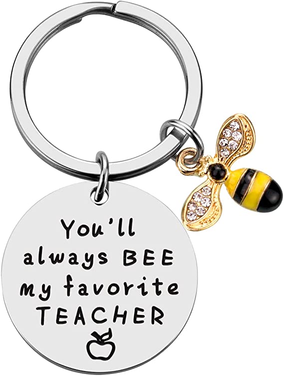 iWenSheng Teacher Gifts Keychain - Teacher Appreciation Gifts for Women Teacher Christmas Valentines Gifts