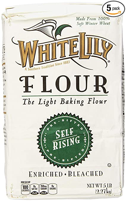 White Lily Self Rising Bleached Flour - 5Lb