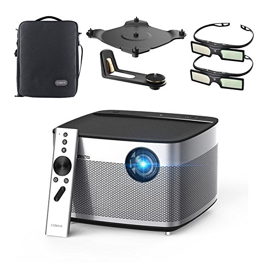 XGIMI H1 DLP Projector 300" Display Home Theater Native HD 1080P Support 4K 3D 900ANSI Lumens with Harman Hardon Stereo-Lightwish (With Mounting Kit)