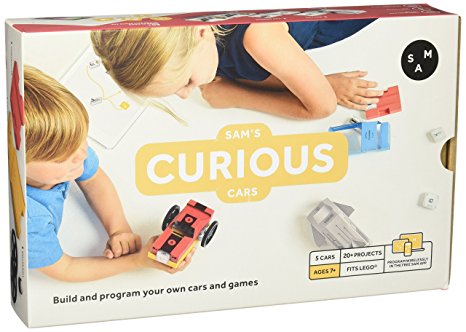 SAM Labs Curious Cars Kit - Educational STEM Toy - Race and Play: Build and Program Your Own Cars and Games