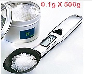 Drhob 500g/0.1g Digital Kitchen & Lab Gram Electronic Spoon Weight Scale
