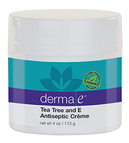 derma e Soothing Skin Treatment, Tea Tree & E Antiseptic Crme, 4 oz (113 g)