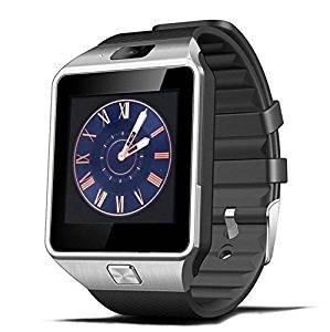 Qiufeng Dz09 Smart Watch SmartWatch with Camera for Iphone and Android Smartphones(Silver)