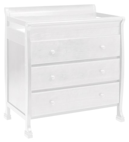 DaVinci Porter 3 Drawer Changer Dresser, White