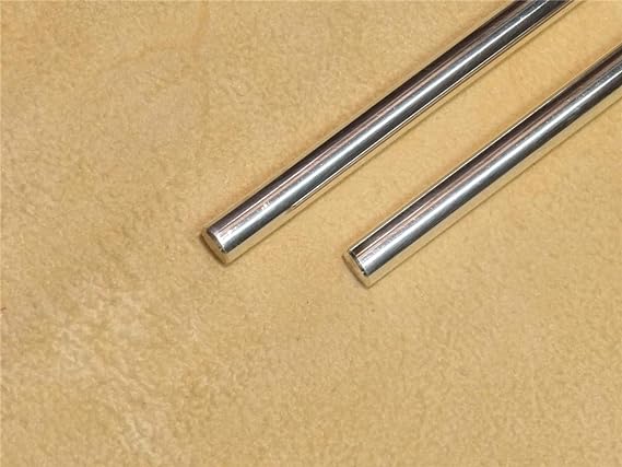 9999 Pure Silver 2 Gauge Round - 8-inch Rod Set - Guaranteed 99.99%+ Fine Silver Wire by Golden State Silver