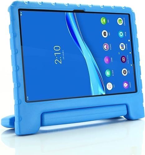 Golden Sheeps Kid Friendly Case Compatible for Lenovo Tab M10 FHD Plus (3nd Gen) 10.6" 2022 Shockproof Ultra Light Weight Convertible Handle Stand Cover (Blue)