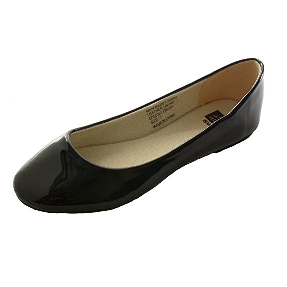 alpine swiss Women's Pierina Ballet Flats