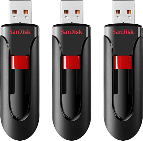 SanDisk 32GB Cruzer Glide USB Flash Drive - 3-pack