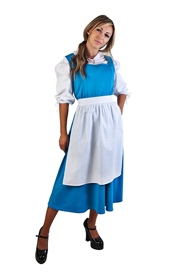 Adult Blue Beauty & the Beast Costume (Size: Standard 8-12)