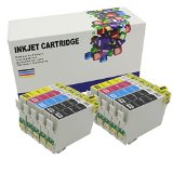 Hi Ink Compatible Ink Cartridge Replacement for Epson T126 4xBlack 2xCyan 2xMagenta 2xYellow 10-Pack