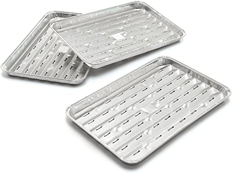 GrillPro 50426 Aluminum Foil Grilling Trays