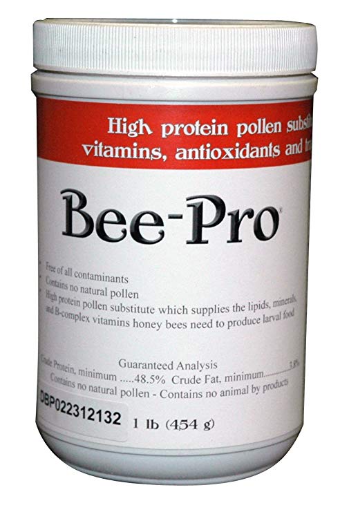 Mann Lake FD203 Bee-Pro Pollen Substitute Canister, 1-Pound