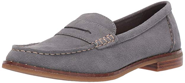 Sperry Women's Seaport Penny Stud Suede Loafer