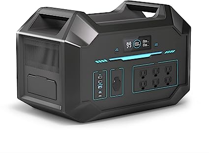 Renogy Portable Lifepo4 Power Station Camping, 998Wh Lifepo4 Battery Backup, 1h 80% Fast Recharging, 6 x 1500W Pure Sine AC Outlets, Solar Generator for Outdoor Camping Travel RV(Solar Panel Optional)