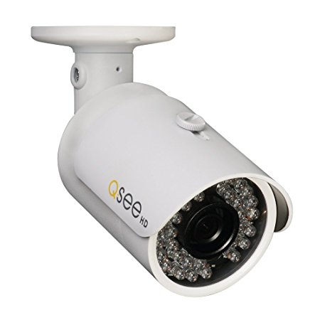 Q-See QCN7005B 720p High Definition Weatherproof IP Bullet Camera (White)