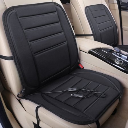 Mictuning SMART WARM X2 model 12v Heated Seat Cushion Cover Pad Universal Black